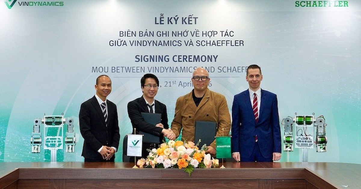 VinDynamics Schaeffler humanoid robot actuator partnership Vietnam